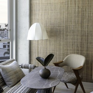 Papier peint en fibres naturelles du fabricant - Revêtement mural en toile de jute écologique pour la décoration intérieure Prix en gros - Product Image 1