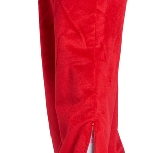 Chándal de Terciopelo Rosa para Mujer de la Mejor Calidad, Manga Larga, con Capucha, Color Sólido, Bolsillos Laterales, Cierre con Cordón, Ropa de Otoño - Product Image 3