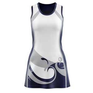 Vestido Deportivo sin Mangas para Mujer, Sublimado, Transpirable, de Poliéster, para Netball, con Diseño de Logotipo Personalizado, para Adultas - Product Image 2