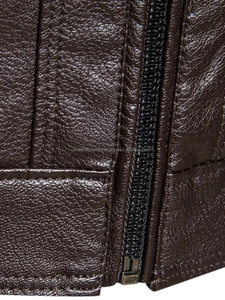 Venta caliente de fábrica de Pakistán chaquetas de cuero genuino para hombres nueva ropa de calle con estilo Top 2025 nuevas chaquetas de cuero de moda para hombres - Product Image 4