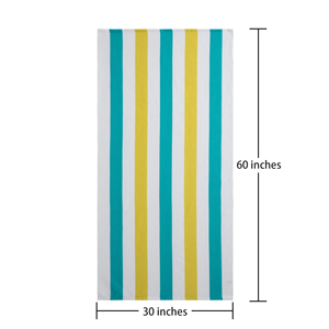 High Quality Young Fashion Luxury Plaid Printed Microfiber Beach Towel <b>Thick</b> Cotton Soft Bath Towel Eco-Friendly and Quick Dry - Product Image 3