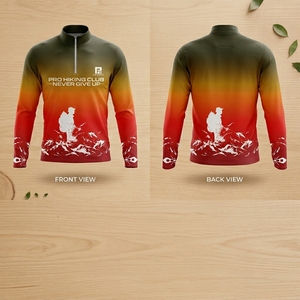 เสื้อแจ็คเก็ตกันลมแบบสั่งทำพิเศษสำหรับกิจกรรมกลางแจ้ง ระบายอากาศได้ดี น้ำหนักเบา เหมาะสำหรับขายส่ง - Product Image 4