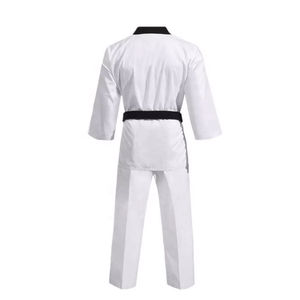 Uniforme Profesional de Taekwondo Dobok, Traje de Entrenamiento de Artes Marciales Ligero para Adultos, Tejido Transpirable y Duradero, Servicio OEM - Product Image 6