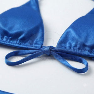 Conjunto de Bikini de Moda para Mujer de Alta Calidad, Impresión Personalizada, Dos Piezas, Secado Rápido, Material Transpirable y Elástico, Personalizable para la Playa - Product Image 4