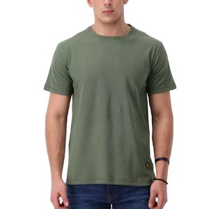 T-shirt pour homme de haute qualité 100% coton Streetwear T-shirt uni lourd Fabricant - Product Image 1