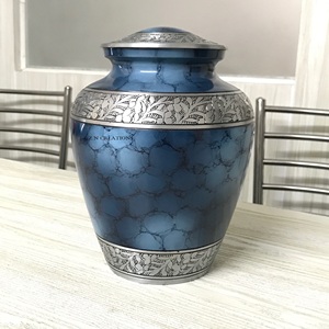 Urna de Cremación de Alta Calidad, Resistente y Duradera, para Guardar Cenizas por Mucho Tiempo, Color Azul, Personalizable, para Cenizas de Adultos o Mascotas - Product Image 6