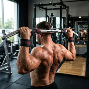 Sangles de musculation en coton pour le soutien des poignets, idéales pour la musculation, les soulevés de terre et l'entraînement en salle de sport, sur mesure - Product Image 3