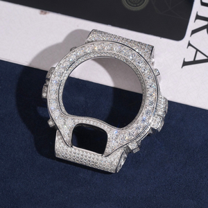 Montre G-Shock DW6900 Modifiée Personnalisée avec Diamants, Boîtier en Acier Inoxydable, Style Diamant, Luxe, Hip Hop, Streetwear, Montre de Mode pour Hommes - Product Image 6