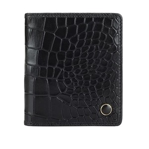 Cartera Clásica de Cuero Negro para Hombre, Tarjetero, Cartera Corta y Ligera para Hombre - Product Image 5