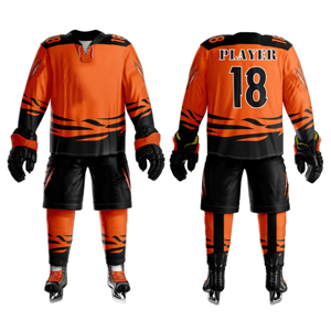 Hip Hop Tackle Twill Ice Hockey Uniform Plus Size Breathable Printed Customized Team Wear Jersey High Quality Embroidery <b>Lace</b> - Product Image 1