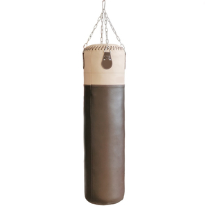 Heavy Punching Bag for <b>Boxing</b> Training Eco-Friendly Adjustable Height Durable Leather Cotton Filled Zipper Closure Youth Adult - Product Image 6