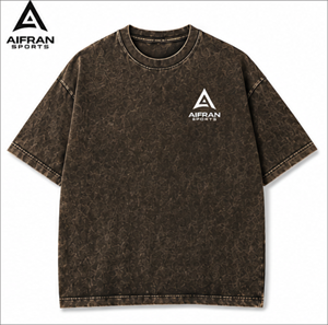 Camiseta Vintage Lavada para Hombre, Oversize, Manga Corta, Cuello Redondo, Estilo Distressed, Top Urbano - Product Image 4