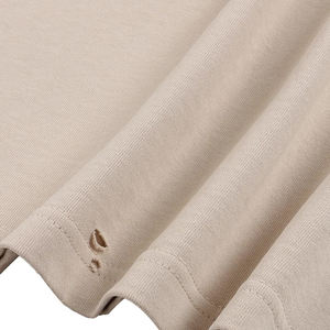 Camiseta Retro Urbana para Hombre al por Mayor, de Alta Calidad, 100% Algodón Pesado, con Letras Bordadas, Color Sólido, Lavado Nieve - Product Image 6