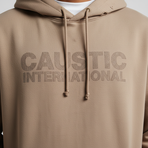 Sweat à capuche personnalisé de haute qualité pour hommes, 100% coton French Terry 400-450 GSM, effet délavé, streetwear, fabricant OEM - Product Image 4