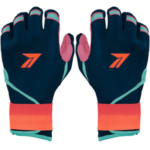 Guantes de Bateo de Softbol Profesionales para Adultos y Jóvenes, Palma de Cuero Genuino, Absorción de Humedad, Puño Flexible, MOQ Bajo, Logotipo de Equipo Personalizado, B2B - Product Image 6