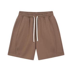 Pantalones Cortos Básicos de Color Sólido de 220 Gramos para Hombre, Estilo Urbano, Talla Grande, Personalizables, Oferta de Verano - Product Image 4