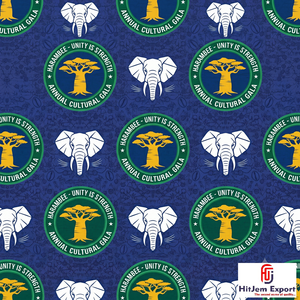 Premium African Wax Print Cotton Fabric OEM ODM Custom Manufacturing Service African Textile Fabric Supplier - Product Image 1