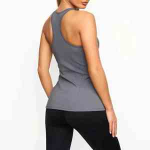 Camisetas sin Mangas para Mujer al por Mayor, 100% Algodón, Secado Rápido, Transpirables, Corte Regular, para Gimnasio y Yoga - Product Image 2
