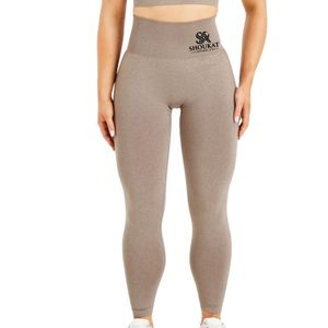 Women's High Rise Workout <b>Leggings</b> with Body <b>Shaping</b> Fit Stretch Fabric Squat Proof Yoga Pants for Gym Fitness Training - Product Image 1