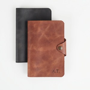 Slim Fit Leather Notebook Sleeve Minimalist Leather Book Protector Bulk <b>Office</b> <b>Supplies</b> Manufacturer LBC-0012 - Product Image 1