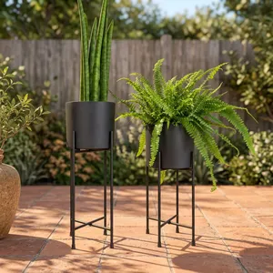 Macetas Modernas para Plantas de Interior y Jardineras Decorativas para Suculentas, Cactus, Plantas Raras y Decoración Elegante para el Hogar y el Jardín - Product Image 6