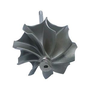 Rueda y Eje de Turbina para Turbocompresor TD06SL2, 54×61.5mm, 9 Aspas, Cojinete de Rodamiento, para Reparación o Reemplazo - Product Image 3