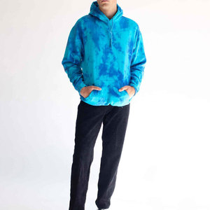 Sweat-shirt à capuche zippé unisexe Econex Sports rose en polyester tricoté, décontracté, avec logo imprimé sur le devant, respirant et doublé - Product Image 2