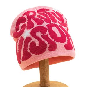 Gorro de punto unisex personalizado OEM, suave y grueso, para exteriores, de acrílico/algodón, cálido, con puño, gorro tipo calavera, con logo personalizado, lunares, lazos, cuadros. - Product Image 4