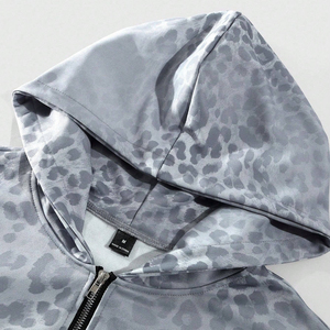 ชุดวอร์มลายเสือดาวแบบสั่งทำสำหรับผู้ชาย เสื้อฮู้ดซิปเต็มตัว กางเกงจ็อกเกอร์ขากว้าง ชุดสตรีทแวร์ลายกราฟิกสไตล์โกธิค ปี 2026 - Product Image 6