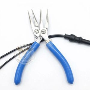 QORVEX INSTRUMENTS Pince micro-à bec effilé antistatique de 6 pouces en acier inoxydable, pointe fine, garantie 1 an, pour joaillerie fine - Product Image 5