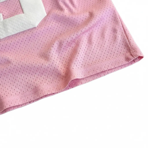 Maillot de sport personnalisé pour femme, coupe courte et oversize, style football américain, t-shirt en maille ample à col en V, t-shirts unisexes en maille, streetwear personnalisé - Product Image 3