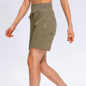 Nouveaux shorts de sport pour femme avec cordon de serrage à la taille, pour le cyclisme, la course et la gym, collection 2026 - Product Image 3