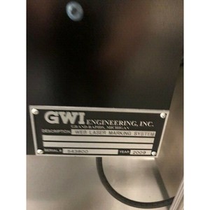 Système de marquage laser Web GWI Engineering LMF 2000 - Équipement et pièces semi-conductrices de renommée mondiale - Product Image 6