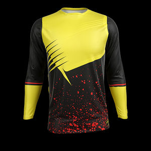 Causal Wear Custom Made Men Sublimation Jersey Printed 100% Polyester Full Sleeve Breathable Quick Dry <b>Adjustable</b> <b>Strap</b> Trending - Product Image 3