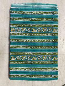 Tela de algodón Sanaganeri con estampado en bloque, tela estampada a mano en Jaipur, tela india para vestidos, proveedor mayorista de tela de algodón. - Product Image 2