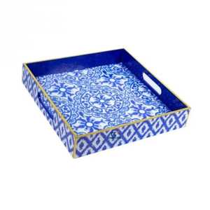 Traditional Premium MDF Wooden Serving <b>Tray</b> Handcrafted for Home Hotel Restaurant Use-Dining <b>Table</b> Decor - Product Image 3