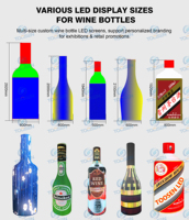Écran LED HD grand angle pour bouteille de vin, panneau d'affichage LED P2.5 P3 étanche, mur vidéo LED à économie d'énergie pour conférence
