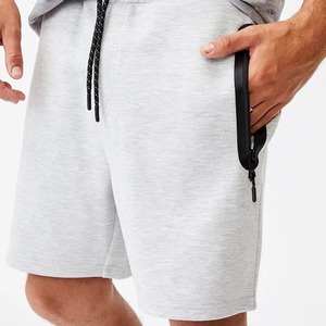 Ensemble sweat à capuche et short décontracté pour homme, séchage rapide, personnalisé, respirant, manches longues, hiver, tricoté en tissu éponge 100% coton, vente en gros - Product Image 5