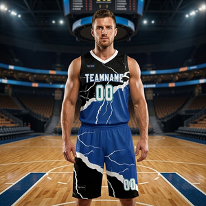 Ensembles d'uniformes de basketball personnalisés pour hommes et femmes, vêtements d'entraînement d'été pour adultes, uniformes de compétition universitaires, ensemble de maillots 7 contre 7 - Product Image 2