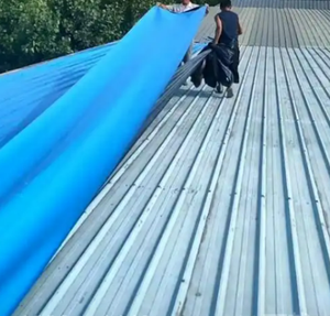 Ruban de bitume modifié au polymère argenté 5cm x 5m épaissi pour une durabilité facile à appliquer pour l'atelier d'usine - Product Image 1