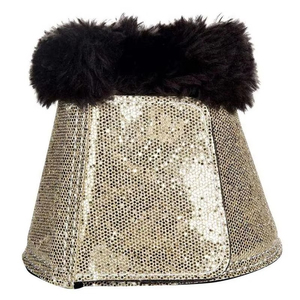 Bottes de protection pour chevaux personnalisées de luxe, légères, pour l'extérieur, doublées de polaire noire avec motif en relief pour la protection des jambes - Product Image 6