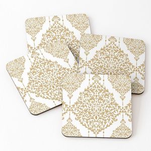 Posavasos de último diseño con tablero de MDF, impresión de adhesivo esmaltado, juego de 4 posavasos para bebidas, posavasos para té a precio de venta directa. - Product Image 6