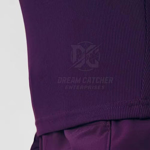 Chemisier de travail pour femme, coupe confort premium, détection d'aiguilles, tissu sans couture en Spandex/Polyester, logo personnalisé, OEM - Product Image 6