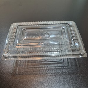 Boîte de conservation des fruits en plastique PET transparent de qualité alimentaire, écologique, jetable, avec logo personnalisé, boîte à gâteaux, vente en gros - Product Image 4