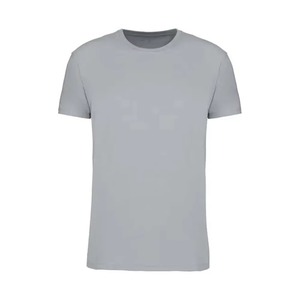 เสื้อยืดกีฬาผู้ชายผ้าโพลีเอสเตอร์/คอตตอน 400gsm พิมพ์ลายซิลค์สกรีน ดีไซน์เรียบง่าย เนื้อผ้านุ่ม ระบายอากาศได้ดี ทรงพอดีตัว - Product Image 5