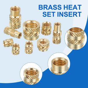 Insert hexagonal autobloquant en laiton, métrique M6, hauteur 8 mm, poli, longueur 10 mm, usiné CNC, classe 8, entièrement fileté - Product Image 6