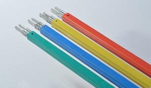 Nuevo diseño de barra colectora tipo pin de 125A para grúa EOT, riel de alimentación de 4 polos en color RGB, sistema de barra conductora revestida de 1 mm de espesor, marca CMK - Product Image 3