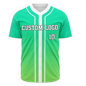 Diseño Gratuito, Secado Rápido, Sublimación en Equipo, Jersey de Béisbol Personalizado con Impresión, Ropa Deportiva, Uniforme de Equipo, Impresión de Ropa de Béisbol - Product Image 5