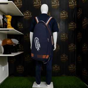 Custom Navy Canvas <b>Duffel</b> <b>Bag</b> with Zipper Closure Sport Travel Gym Durable Lightweight Waterproof Portable Large Capacity - Product Image 5