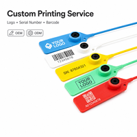 YSD - Scellé de sécurité en plastique antivol de haute qualité avec logo personnalisé, numérotation et couleur pour les entreprises de logistique et de messagerie